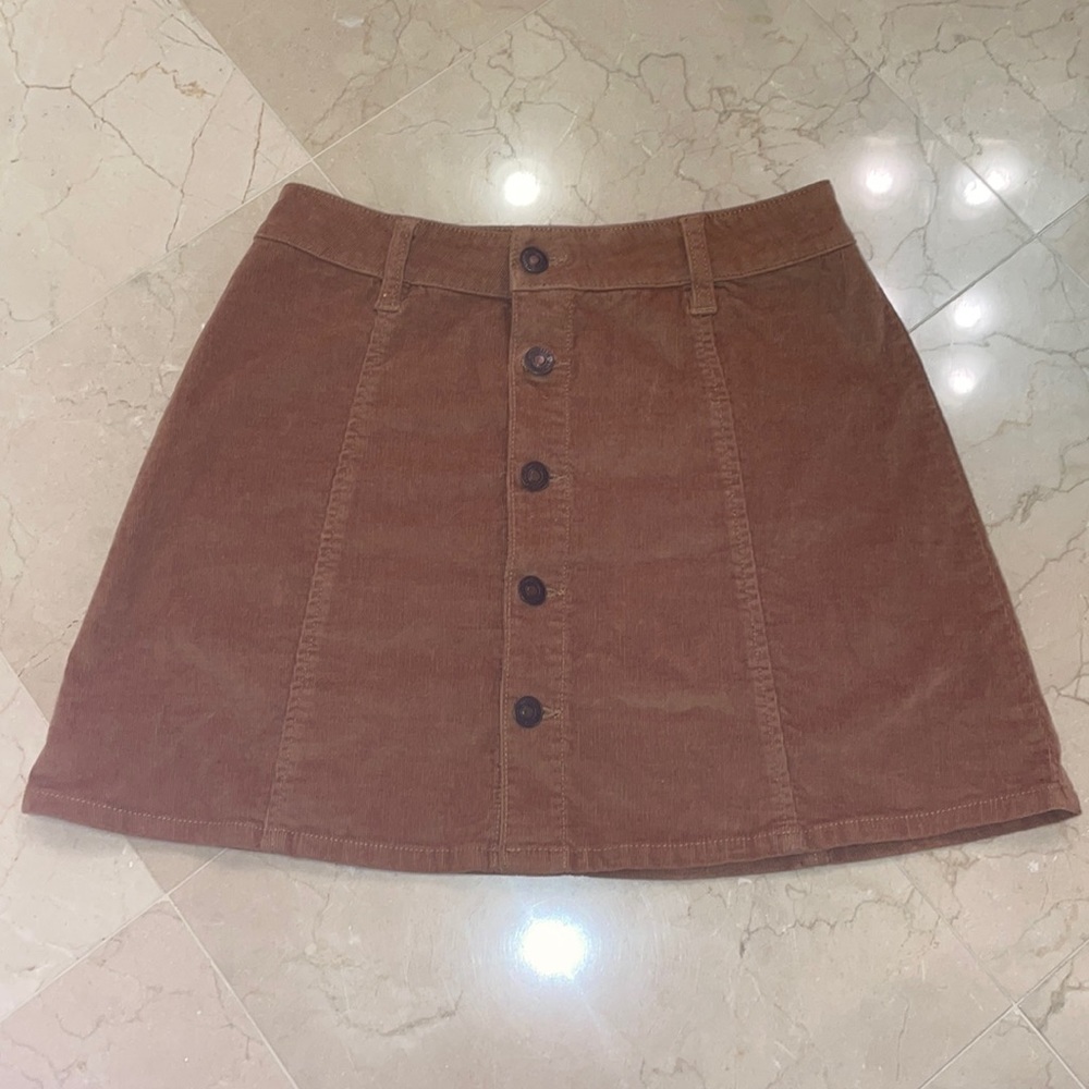 Brown Corduroy Tilly’s Skirt